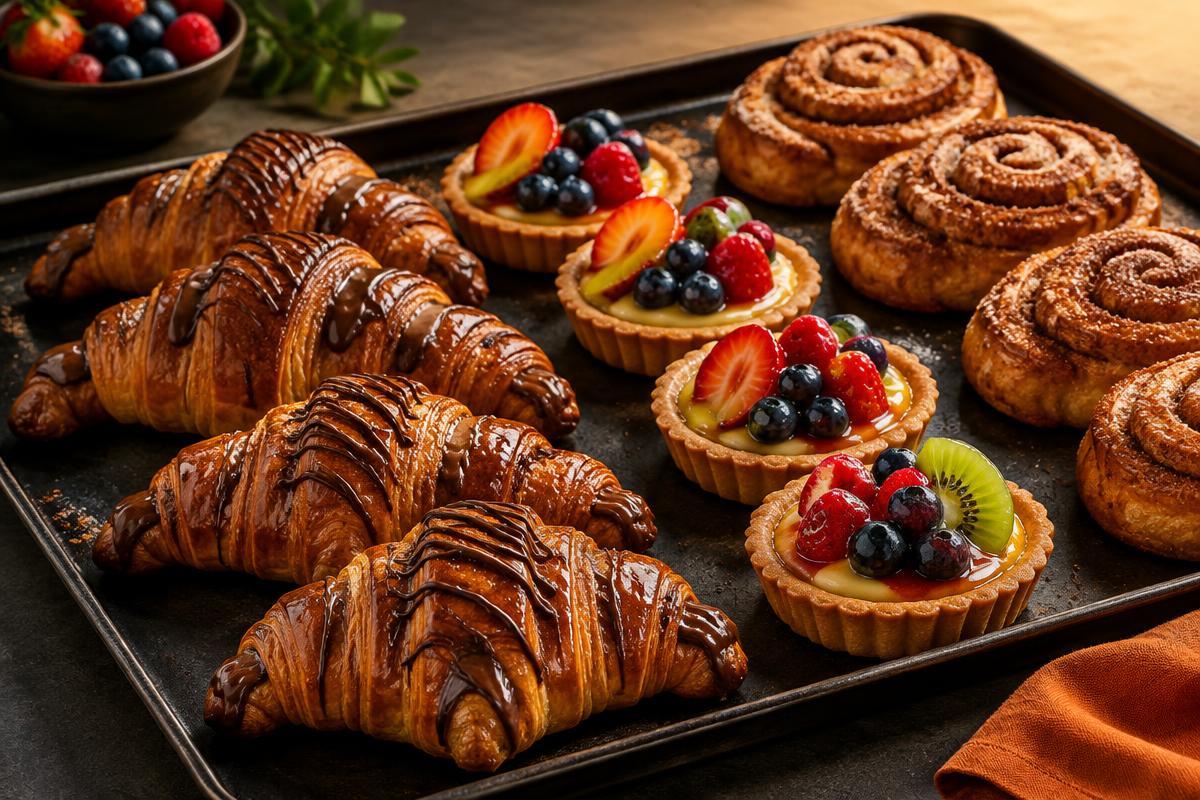 Croissant de chocolate